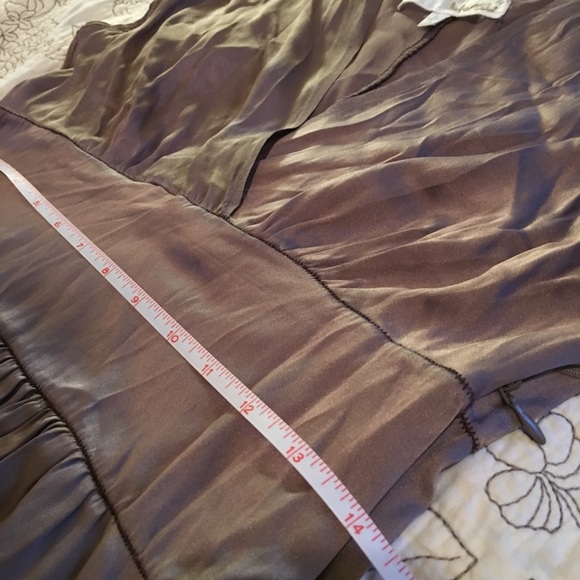 Silver Silk Dress - Picture 7 of 8